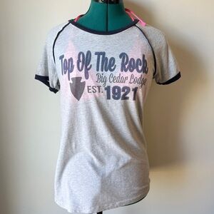 Gray Graphic Tee - Top of the Rock